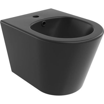 Mexen Rico wandmontiertes Bidet, Schwarz matt - 35724885