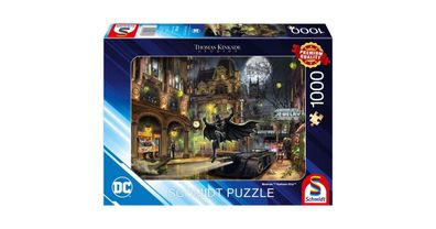 Thomas Kinkade Studios: DC - Batman Gotham City (schwarz, 1000 Teile)