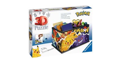 3D Puzzle Aufbewahrungsbox Pokèmon (mehrfarbig) - Ravensburger