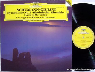 Deutsche Grammophon 2532 040 - Robert Schumann, Carlo Maria Giulini, Los Angeles