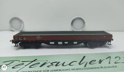 Märklin H0 AC 496 391 / 4-Achser Offener Güterwagen / Braun / DB