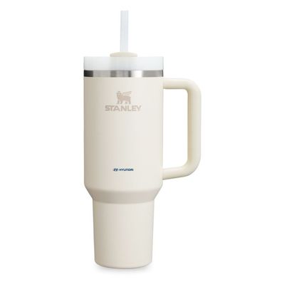 Original Hyundai Trinkbecher Stanley Logo Quencher 1,2L Tumbler Cup beige HMD00629