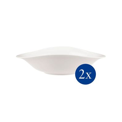 Villeroy & Boch Vapiano Pastaschale Set 2tlg. Premium Porcelain weiß 1042578472