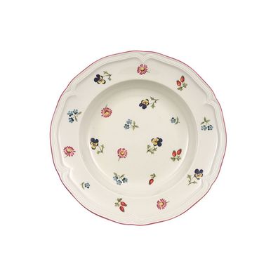 Villeroy & Boch Vorteilset 4 Stück Petite Fleur Suppenteller weiß 1023952700 und