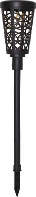 LED-Solar-Wegeleuchte"Sinnia" Kunststoff, schwarz, warmwhite LED
