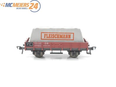 Fleischmann H0 5200 Güterwagen Niederbordwagen mit Plane 464 915 X05 DB E595