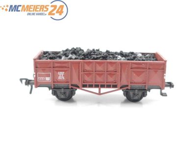 Fleischmann H0 5012 offener Güterwagen Hochbordwagen mit Ladegut 885 008 DB E595a
