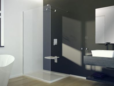 Glaswand | Duschwand | Duschkabine Walk in AVEO 110x195 8 mm Transparentes Glas