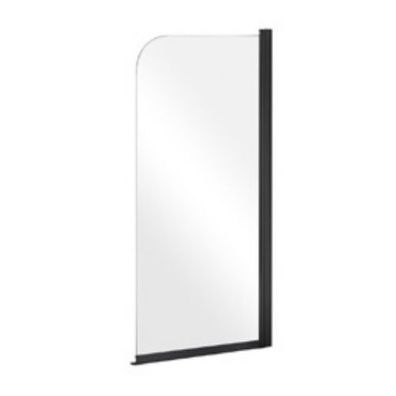 Duschwand Duschabtrennung 1-teilig PRIME BLACK 1 70x140 cm Gehärtetes Glas 5 mm