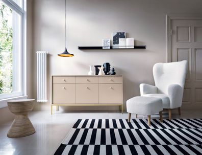 AX LIVING Kommode mit Schubladen „Domiti MKSZ154“ 154 cm Breite, Modern in Beige
