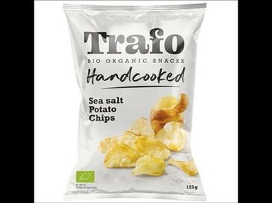 Trafo 3x Handcooked Chips gesalzen 125g