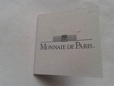 Zertifikat für 20 euro 2002 PP Frankreich Cezanne 17g Gold 920er