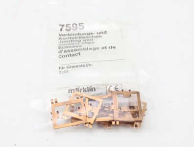 Märklin H0 7595 Verbindungs- und Kontaktlaschen 1:87