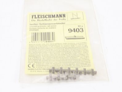 Fleischmann N 9403 Gleiszubehör 10x Isolierschienenverbinder 1:160