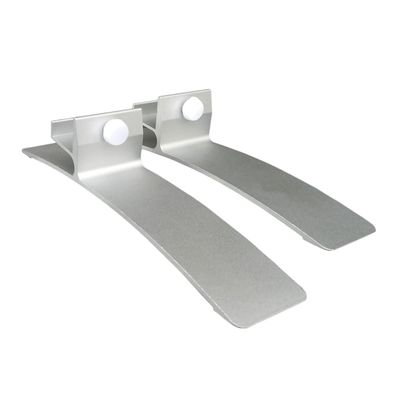 Steckfuß für Infrarotheizung IH 550 / IH 720 im Set (Inhalt 2 Stück) Silber
