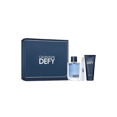 Calvin Klein Defy SET 100 ml EDT Spray + 10 ml EDT + 100 ml Shower Gel