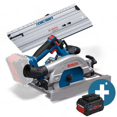 Bosch Akku-Handkreissäge 18V GKS 18V-57-2 GX + Führungsschiene FSN440X