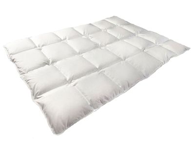 HS83 WINTER Daunendecke Bettdecke Oberbett Decke 70 % Daunen 135x200 1800g