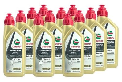 Castrol Transmax Manual Transaxle 75W-90 12x1 Liter