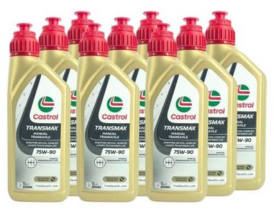 Castrol Transmax Manual Transaxle 75W-90 9x1 Liter