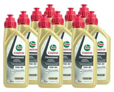 Castrol Transmax Manual Transaxle 75W-90 10x1 Liter