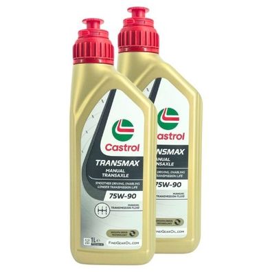 Castrol Transmax Manual Transaxle 75W-90 2x1 Liter
