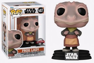 Funko Pop! Star Wars The Mandalorian - Frog Lady Bobble-Head Special Edition 487