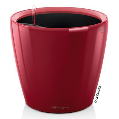LECHUZA® Pflanzgefäße Classico Premium LS 50 Scarlet rot hochglänzend All-in-One