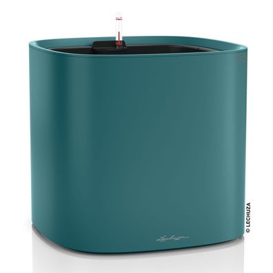 LECHUZA® Pflanzgefäße PILA Color Planter 35 Petrolblau All-in-One