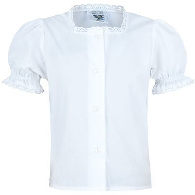 Kinder Dirndlbluse 44940 weiß