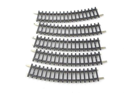 Roco N 22231 2420 5x Gleis gebogen R1 24° E157