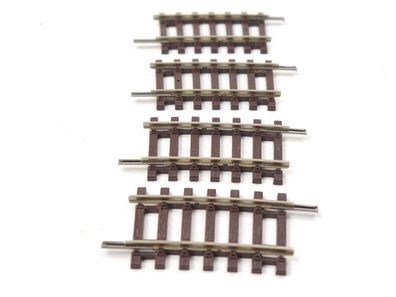 Roco Line H0 42408 4x Gleis gebogen Ausgleichsstück R2 / 7,5° E488