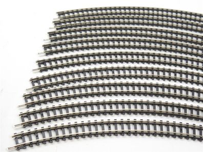 Darstaed N C245 9x Gleis gebogen R 271mm 45 Grad E506