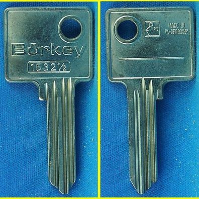 Schlüsselrohling Börkey 1532 1/2 für verschiedene Abus 86/50 + 60 Vorhängeschlösser