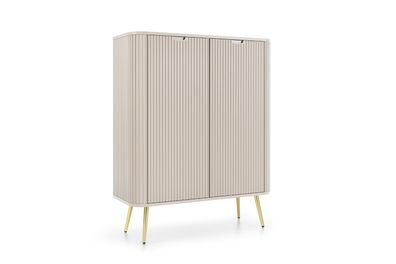 AX LIVING Highboard Schrank „Salvia K103“ - 103 cm Breite, Modern in Kaschmir