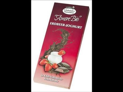 Liebhart´s Gesundkost 6x Bio-Erdbeer-Joghurt in Vollmilch-Schokolade 100g