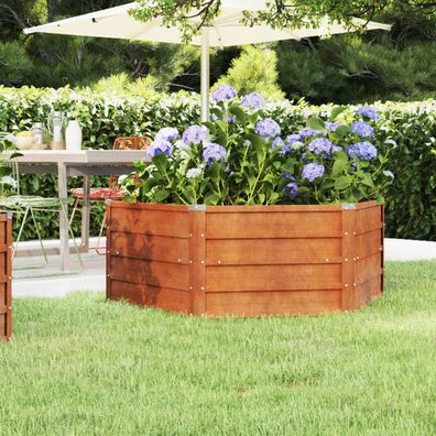 Hochbeet aus Cortenstahl | Pflanzkübel | Kräuterkasten | Blumenkübel | Rostig