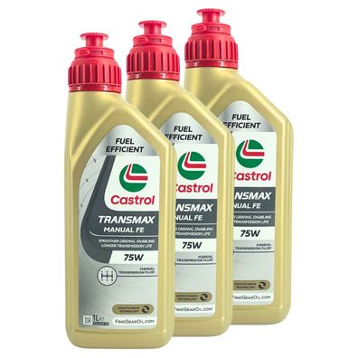 Castrol Transmax Manual FE 75W 3x1 Liter