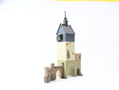 Vero H0 Gebäude Stadttor Wachstädt Turm