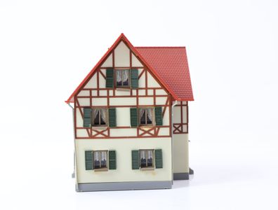 Faller H0 130220 Gebäude Haus Wohnhaus Fachwerkhaus / Licht