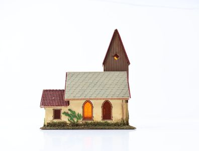 Faller H0 130236 Gebäude Kirche Dorfkirche