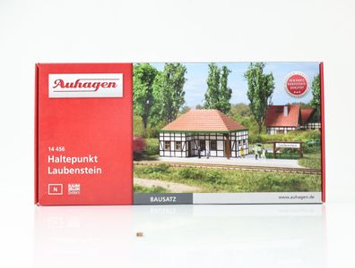 Auhagen N 14 456 Gebäude Bausatz Haltepunkt Laubenstein Haltestelle