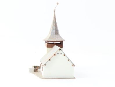 Kibri N 37031 Gebäude Kirche Dorfkirche Sertig