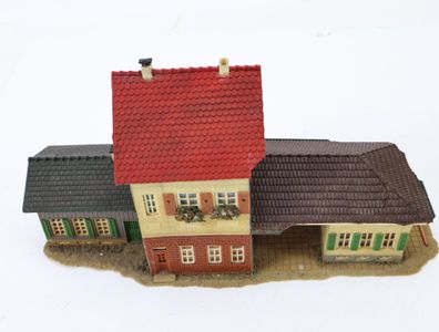 Faller H0 B-93 Gebäude Bahnhof Bahnstation "Zeven"