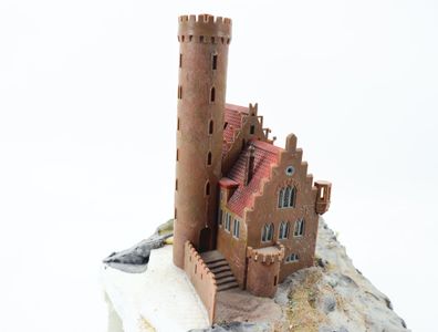 Faller N 232242 Gebäude Burg Schloss Wasserburg "Lichtenstein" / Licht
