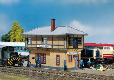 Faller H0 131395 Gebäude-Bausatz Stellwerk Donaueschingen Bahnhofsgebäude 1:87