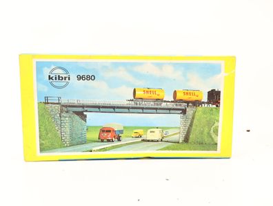 Kibri H0 9680 Gebäude Bausatz Eisenbahnbrücke