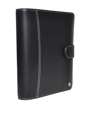 Time/system A5 Montana Ringbuch Leder Schwarz Business Zeitplaner 25 mm Ringung 58001