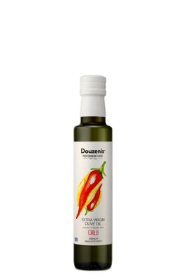 Douzenis Olivenöl extra vergine Chili 250 ml kaltgepresst aus Griechenland