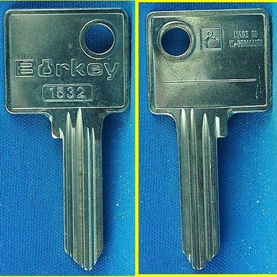 Schlüsselrohling Börkey 1532 für verschiedene Abus 86/50 + 60 Vorhängeschlösser
